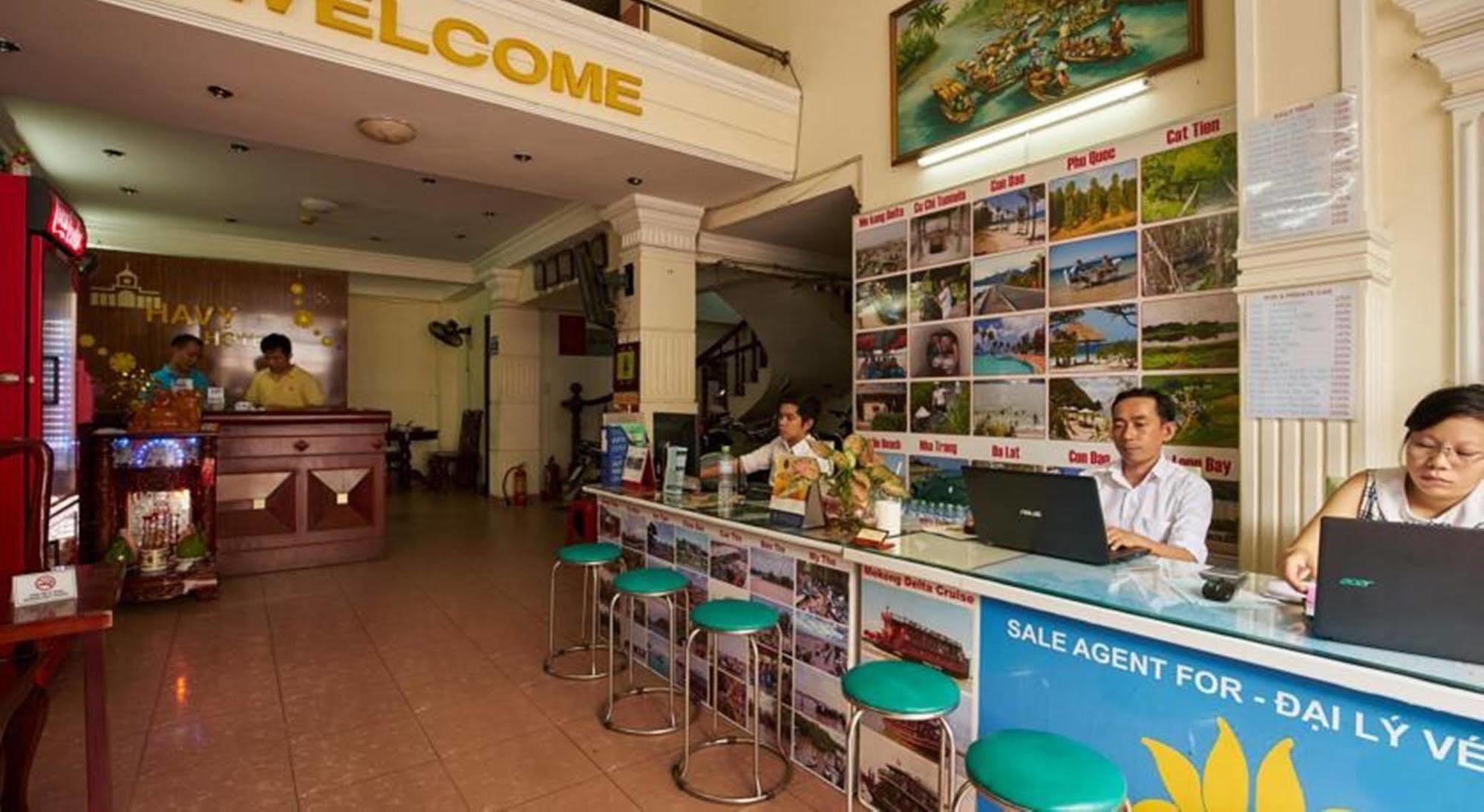 הו צ'י מין סיטי Ha Vy Hotel מראה חיצוני תמונה